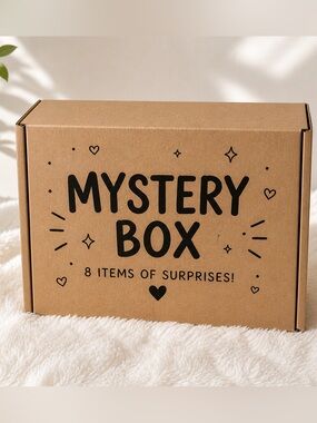 8 Item Lifestyle Mystery Box Clothing + Plush + Accessories Surprise Bundle